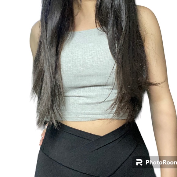 Grey crop top - Picture 2 of 10